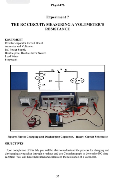 rc circuit experiment lab report