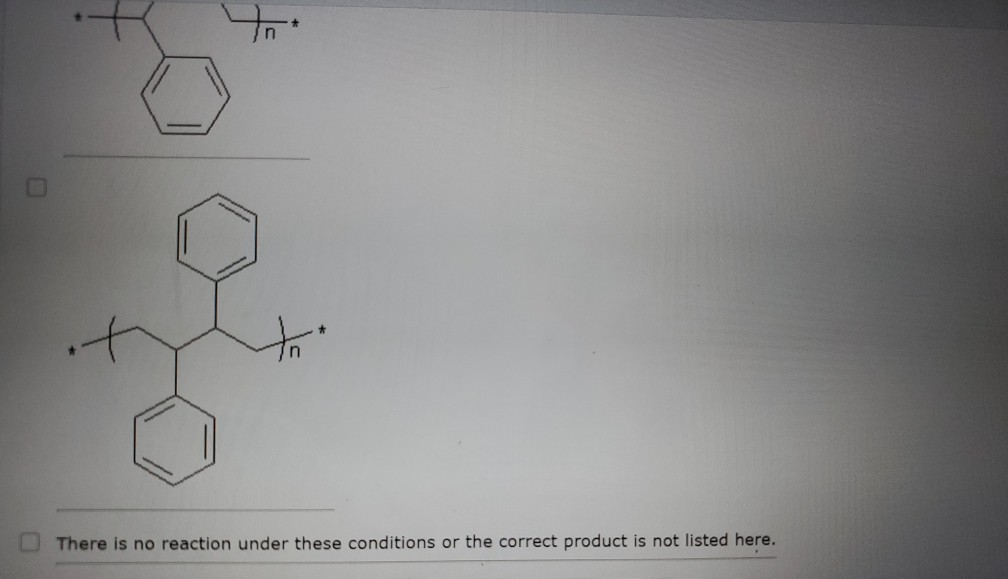 Solved From What Monomer(s) Is The Following Polymer Made? | Chegg.com