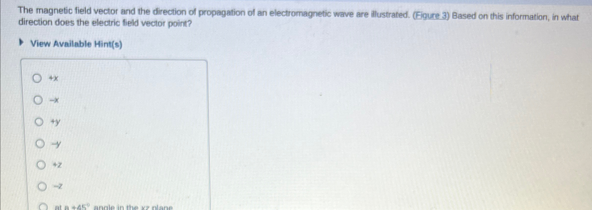 Solved The magnetic field vector and the direction of | Chegg.com