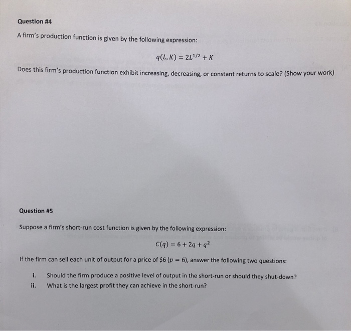 Solved Question 11 1. Assume a firm has the following | Chegg.com