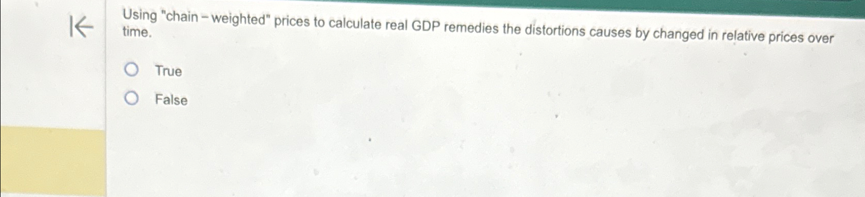 Solved Using "chain - ﻿weighted" prices to calculate real | Chegg.com