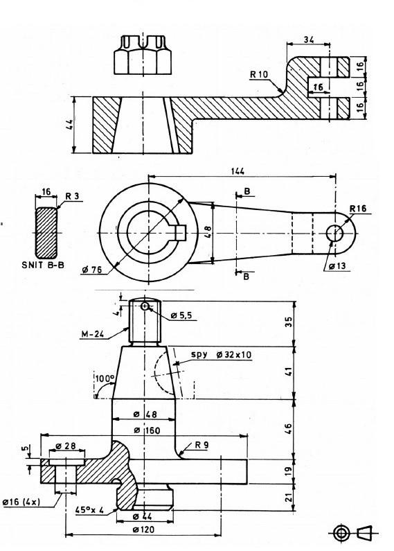 Solved The figure show a torque arm in the approximate | Chegg.com