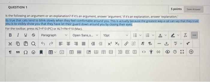 Solved Is the following an argument or an explanation? If | Chegg.com