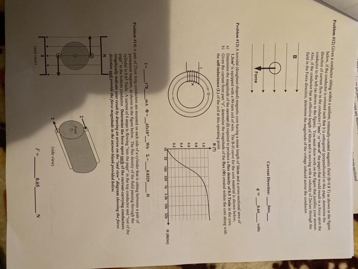 Solved Problem 12) Given a conductor sitting within a | Chegg.com