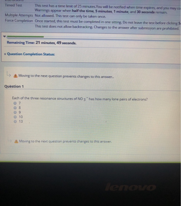 Solved Timed Test This test has a time limit of 25 minutes. | Chegg.com