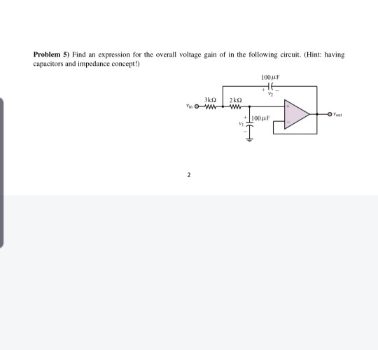 Solved Electrical & Electronic Techniques (2) Assignment 6 | Chegg.com