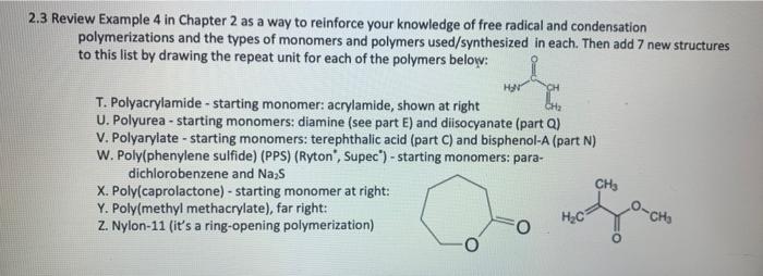 Solved 2.3 Review Example 4 in Chapter 2 as a way to | Chegg.com