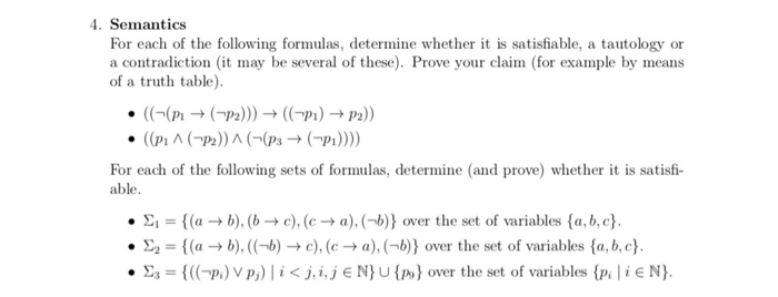 Semantic Equation Example Math Solved 4. Semantics For each of the following formulas, | Chegg.com