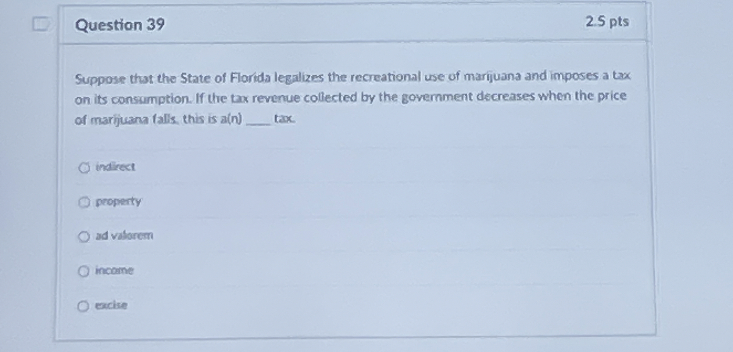 Solved Question 392.5 ﻿ptsSuppose that the State of Florida | Chegg.com