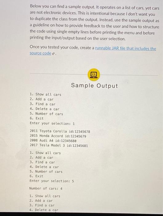 Solved . Create a new Java project 1410_Voccomments_Keview | Chegg.com