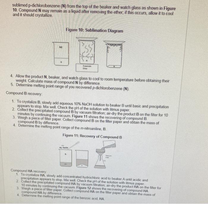 Experiment 6 AcidBase Extraction . . . Objectives