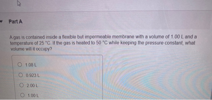 Solved At Standard Temperature And Pressure (0 °C And 1.00 | Chegg.com