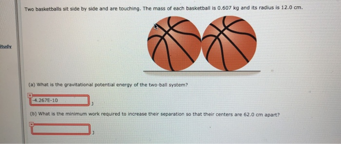 two basketballs