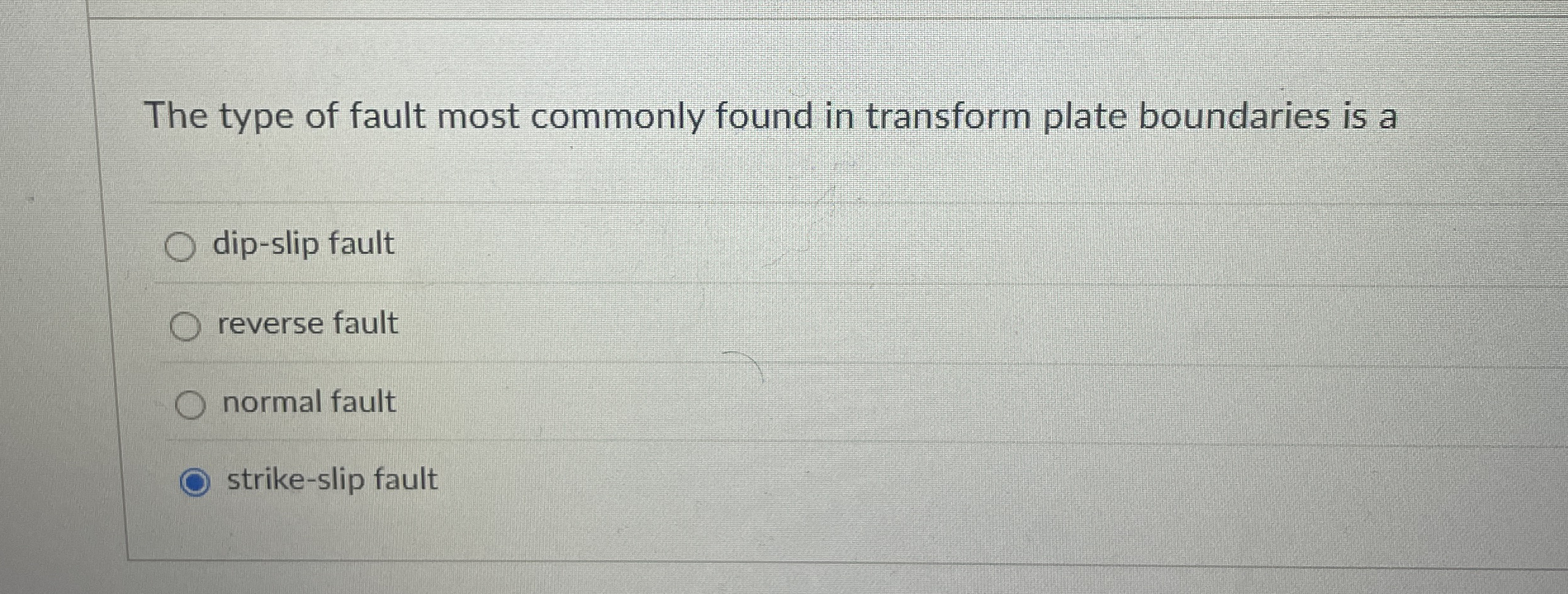 Solved The type of fault most commonly found in transform | Chegg.com