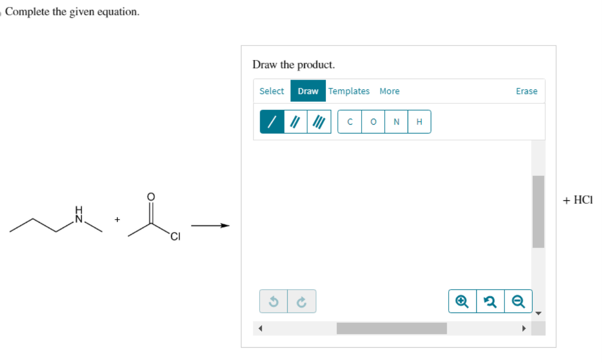 Solved Complete The Given Equation.Draw The Product. | Chegg.com