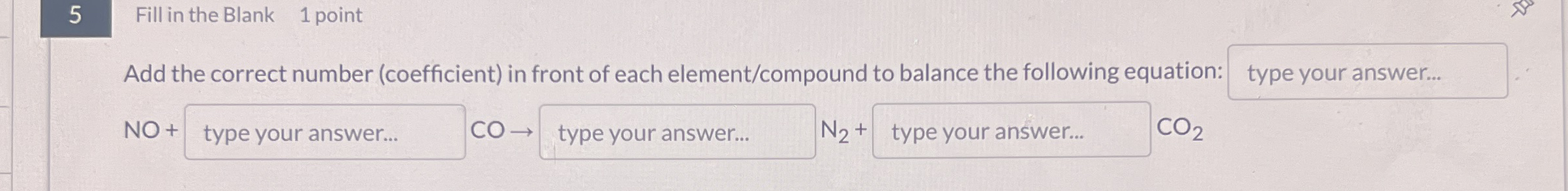 Solved Fill In The Blank Pointadd The Correct Number Chegg Com