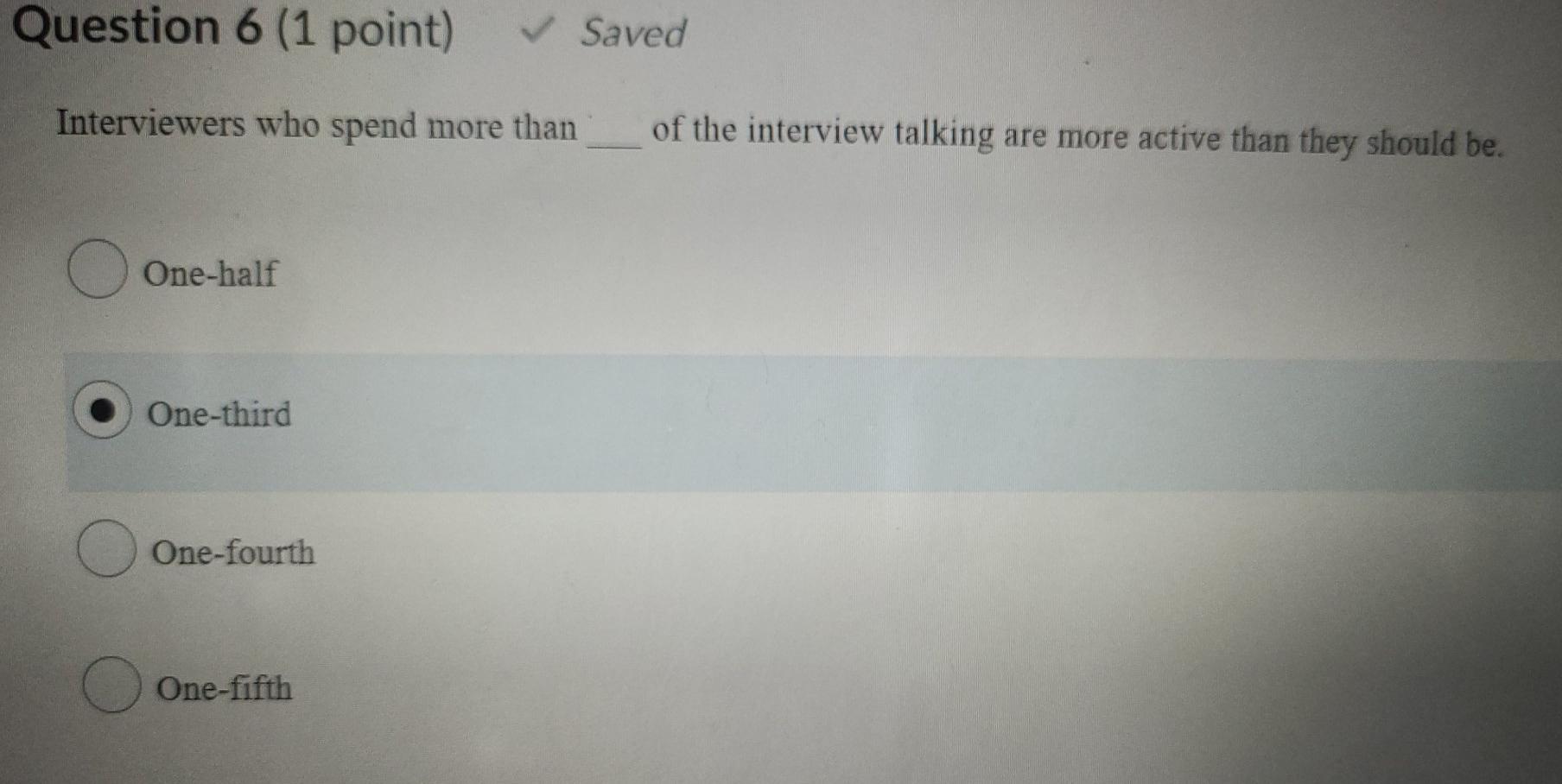 Solved Question 3 (1 point) Saved In order to achieve | Chegg.com