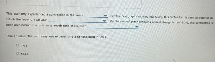 Solved 9. Economic fluctuations and growth The following | Chegg.com