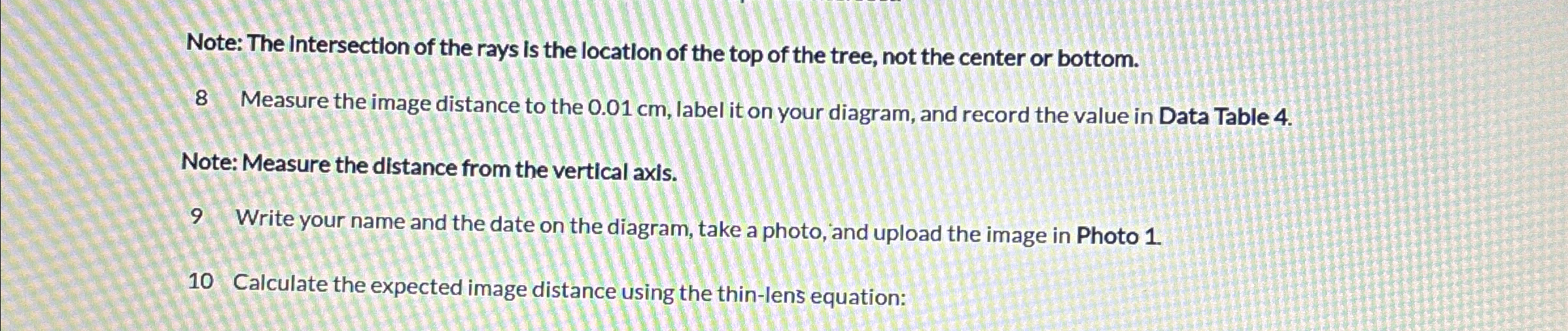 Note: The Intersection of the rays is the location of | Chegg.com