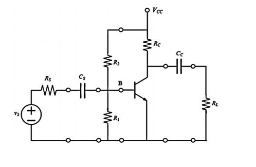 Solved 2. Consider The Small-signal Amplifier Shown In Below 