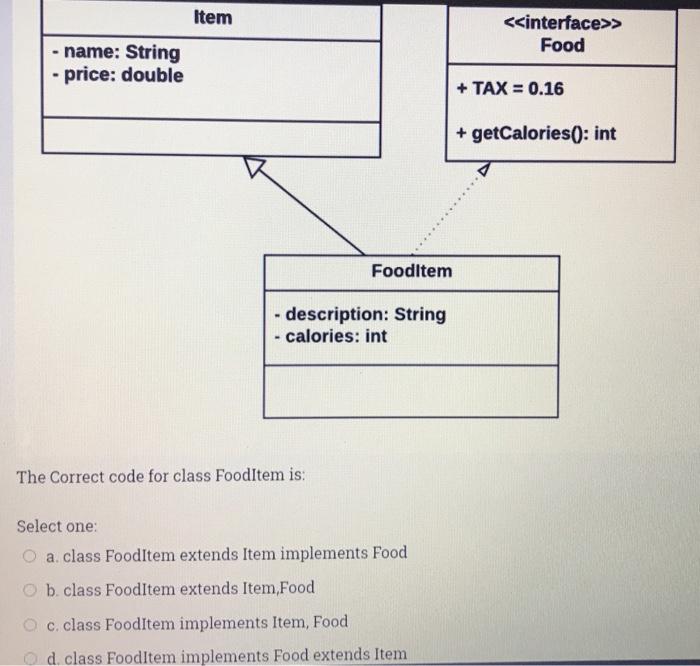 Solved Which Of These Is Correct Way Of Inheriting Class A | Chegg.com