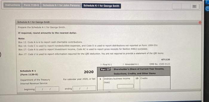 solved-instructions-form-1120-s-schedule-k-1-for-john-chegg