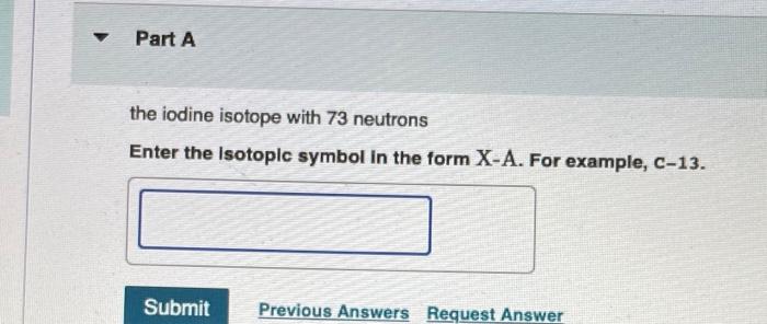 isotope symbol examples