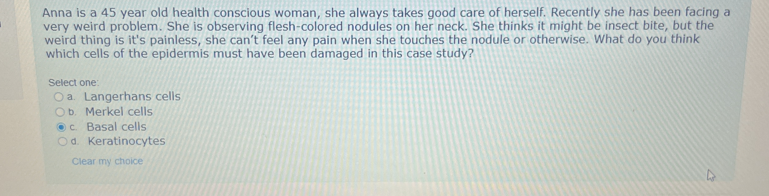 Solved Anna is a 45 ﻿year old health conscious woman, she | Chegg.com