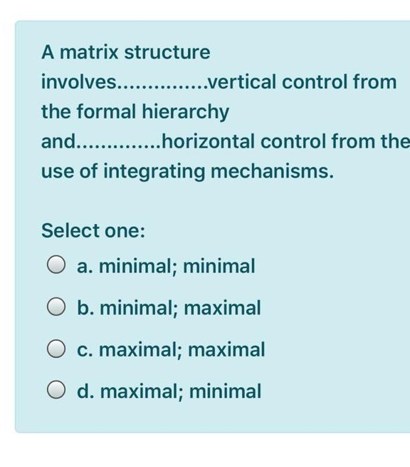 Solved Which of the following is most likely to happen if | Chegg.com