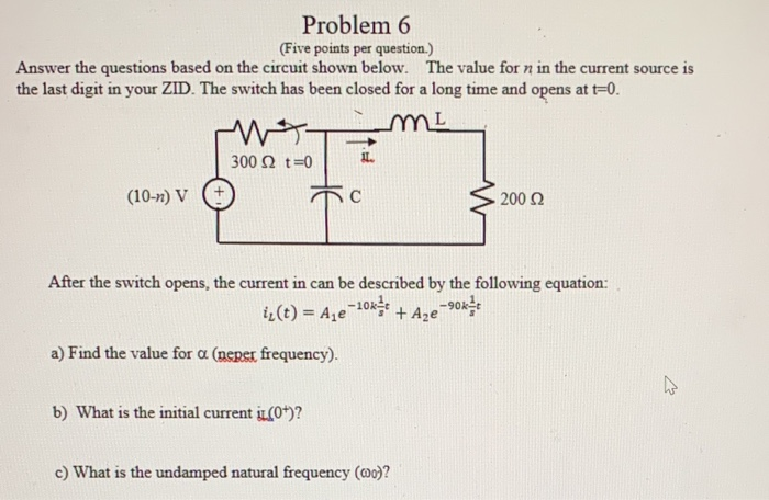 Solved Problem 6 Five Points Per Question Answer The Q Chegg Com