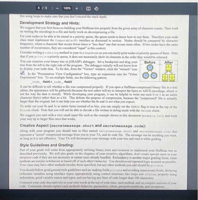 Solved This program provides practice with binary trees and | Chegg.com