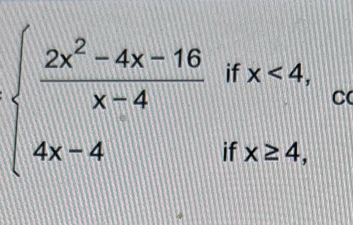 Solved 2x2-4x-16x-4 if x