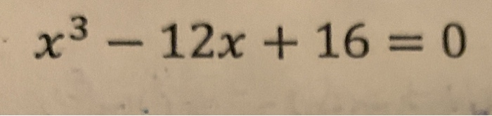 3x2 16x 12 0 discriminant