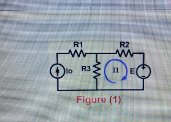 Solved السؤال 4 For the electric circuit shown in Figure | Chegg.com