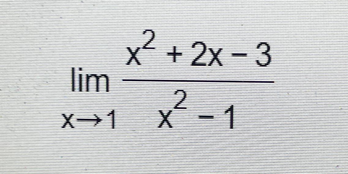 solved-limx-1x2-2x-3x2-1-chegg