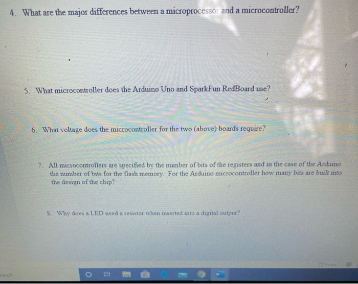 Solved 4. What are the major differences between a | Chegg.com
