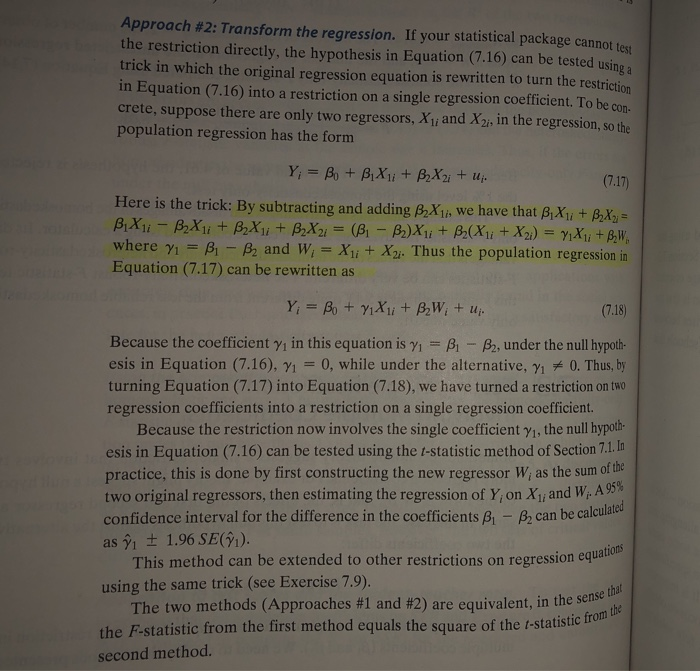 Solved 7.9 Consider The Regression Model Y= B+ BIXi+B2X2; + | Chegg.com