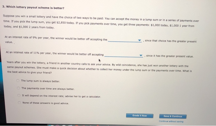 lotto lump sum payout calculator