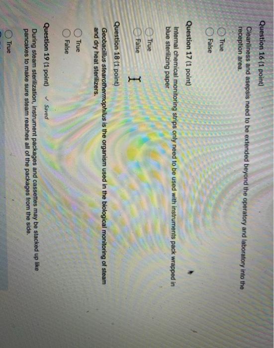 Solved TRUE/FALSE Read each statement below and determine if | Chegg.com