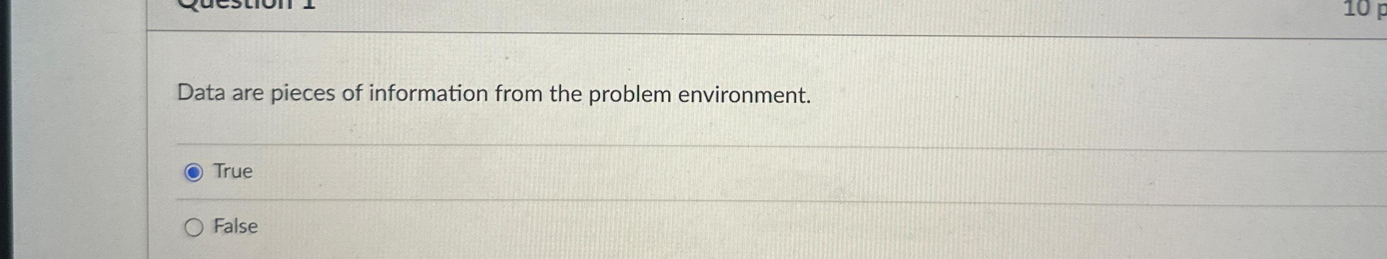 Solved Data are pieces of information from the problem | Chegg.com