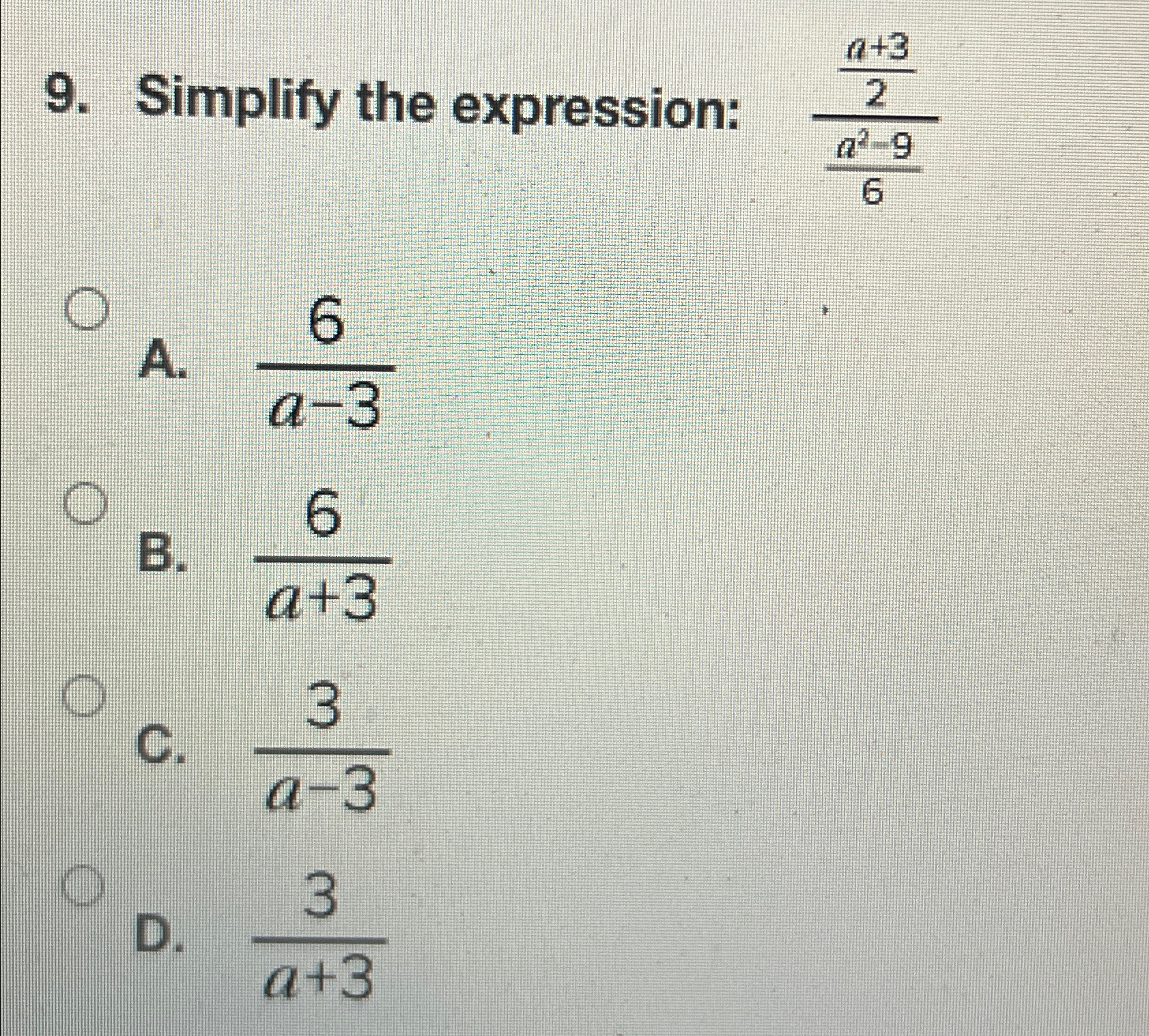 Solved Simplify the expression: | Chegg.com