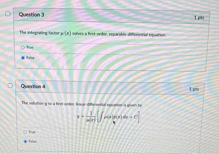 Solved D Question 1 1 pts The exponential growth and decay | Chegg.com