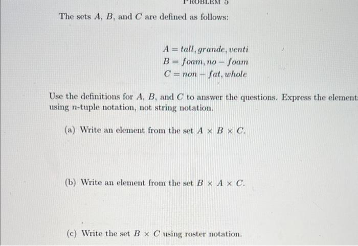 Solved In the following question, the domain of discourse is | Chegg.com