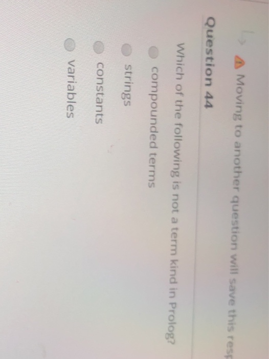 Solved Question 41 Which of the following defines a ? = | | Chegg.com