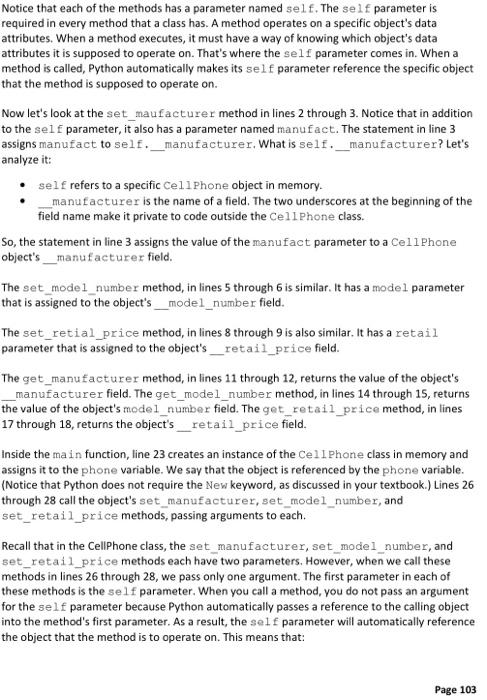 Solved Chapter 14 Object-Oriented Programming Python is a | Chegg.com