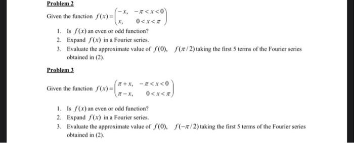 Solved Problem 2 - *, -1 | Chegg.com