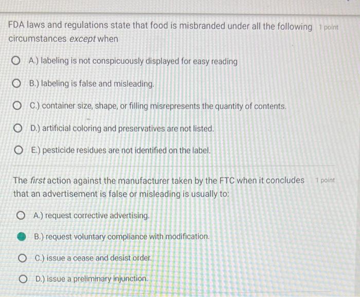 solved-possible-fda-actions-against-law-violators-include-chegg