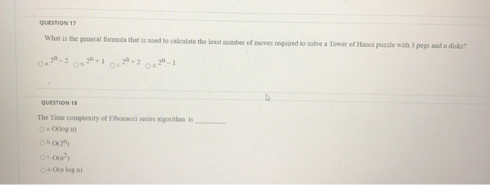 Solved QUESTION 12 An Algorithm is list of to solve the | Chegg.com