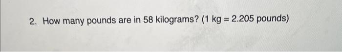 58 kg clearance pounds