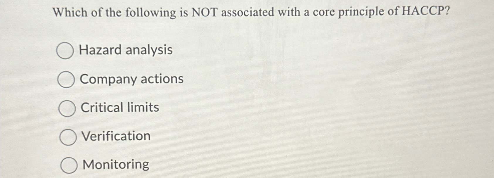 Solved Which of the following is NOT associated with a core | Chegg.com